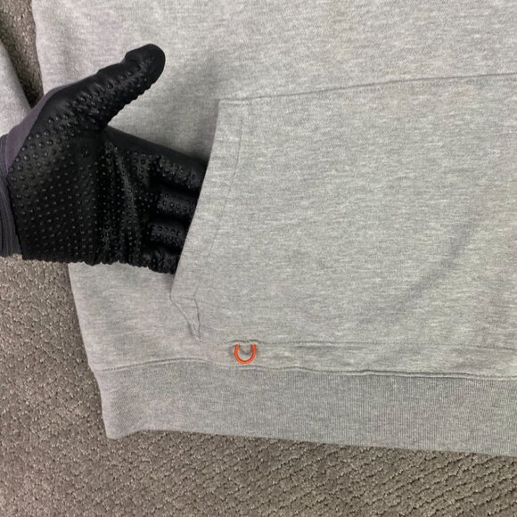 Grundens Hoodie Men's XL Gray Displacement DWR Heavy Duty Warm Water Repellent - Picture 5 of 14